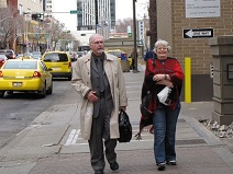 Corporation Founder, Rev. Charles and President, Native Elder Kathleen of PCLC, Edmonton, 2010