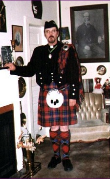 Rev. Charles in Macpherson Prince Charalie Evening Uniform, 2001